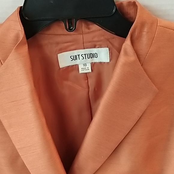 Suit Studio Classic Button Front Blazer 18 - Picture 2 of 9